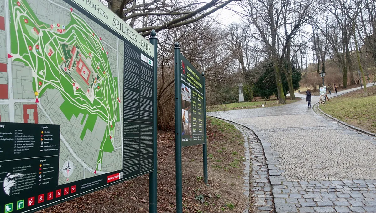 Explore Špilberk Castle Park Trails in Brno